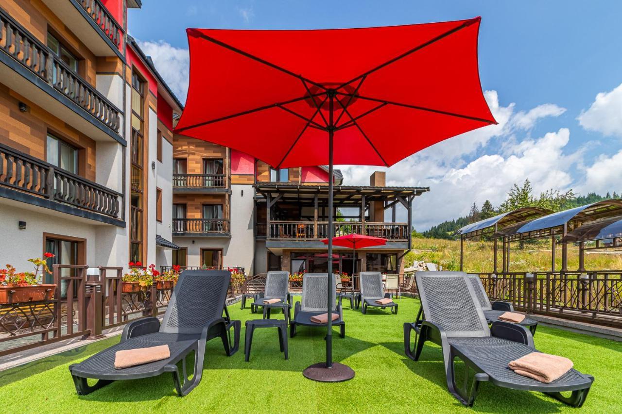 Amarena Spa Hotel - Breakfast Included In The Price Spa Swimming Pool Sauna Hammam Jacuzzi Restaurant Inexpensive And Delicious Food Parking Area Barbecue 400 M To Bukovel Lift 1 Room And Cottages Exterior photo