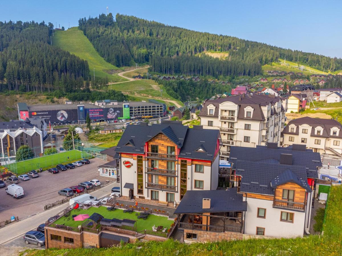 Amarena Spa Hotel - Breakfast Included In The Price Spa Swimming Pool Sauna Hammam Jacuzzi Restaurant Inexpensive And Delicious Food Parking Area Barbecue 400 M To Bukovel Lift 1 Room And Cottages Exterior photo