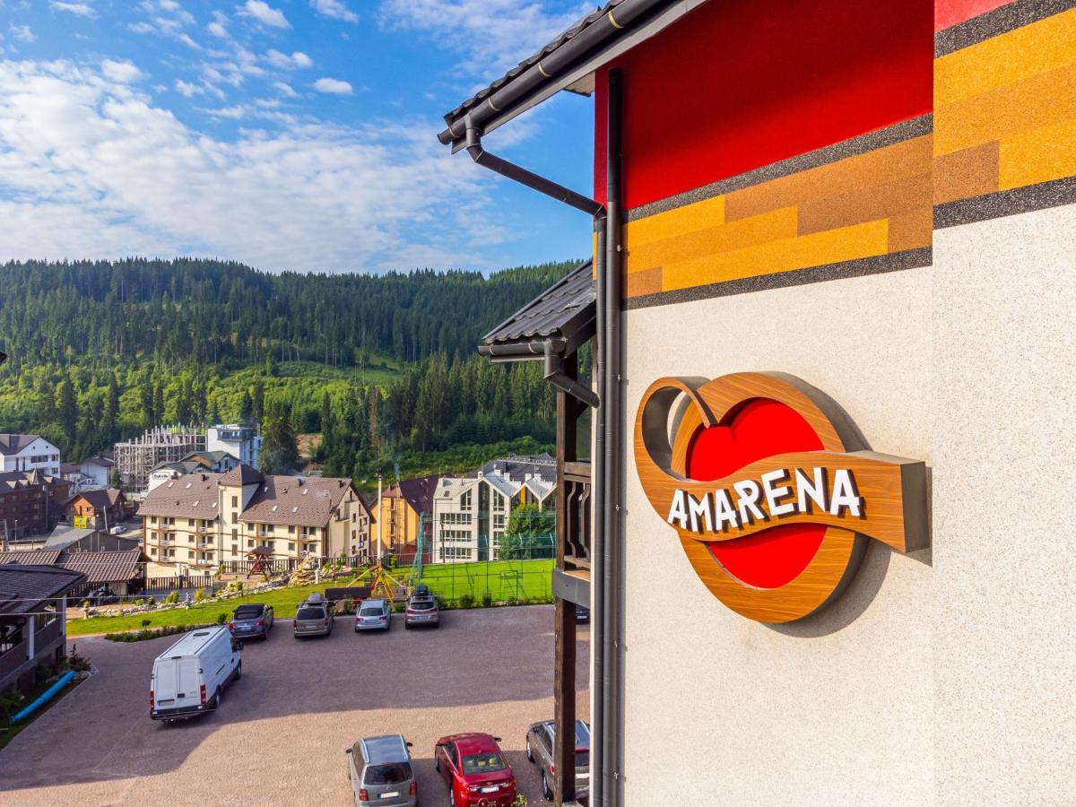 Amarena Spa Hotel - Breakfast Included In The Price Spa Swimming Pool Sauna Hammam Jacuzzi Restaurant Inexpensive And Delicious Food Parking Area Barbecue 400 M To Bukovel Lift 1 Room And Cottages Exterior photo